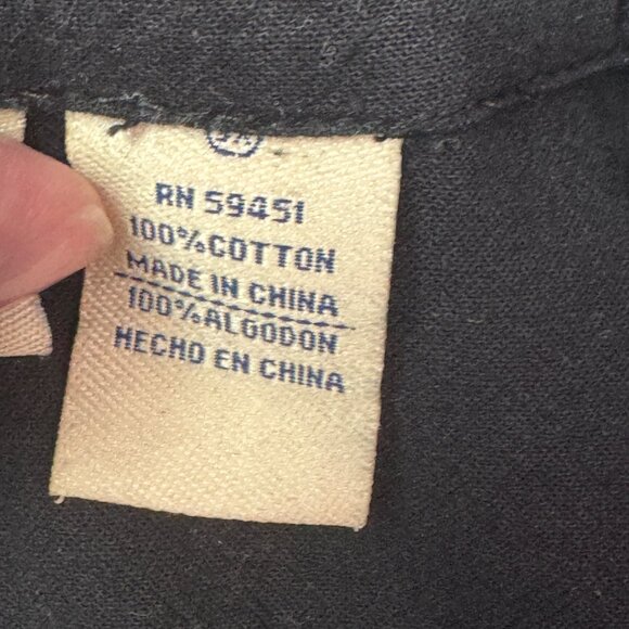 Pretty Bleu Womens Size 2X Black Embroidered Frog  Two Piece Set - Picture 4 of 11